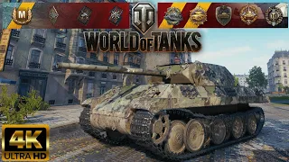 Panther/M10 - Paris map - 10 kills - 5,2k damage World of Tanks replay 4K