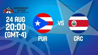 Puerto Rico v Costa Rica - Group A - 2016 FIBA Centrobasket U15 Championship