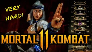 MK11 *LIU KANG* VERY HARD KLASSIC TOWER GAMEPLAY!! (NO MATCHES LOST)