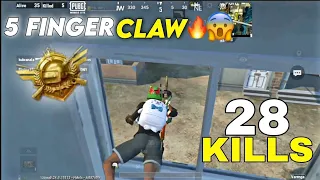 5 FINGER CLAW GAMEPLAY 😱| 28+ KILLS 1v8🔥| PUBG MOBILE LITE BGMI LITE @LouWanGaming @GujjarXyt