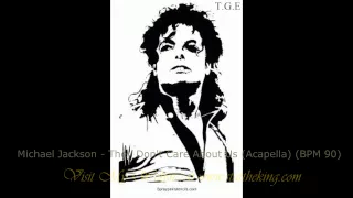 Michael Jackson   They Don't Care About Us Acapella BPM 90