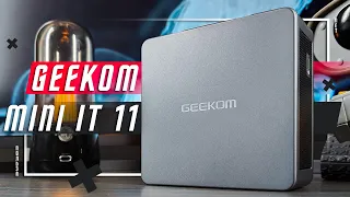 10 ПЛЮСОВ И 5 МИНУСОВ 🔥Мини-компьютер GEEKOM MINI IT11 i7 M.2 SATA 2 ТБ Iris® Xe Wi-Fi 6 НЕ ИГРОВОЙ