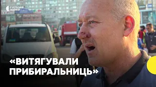 Очевидці про порятунок людей у гіпермаркеті та перші хвилини після ударів