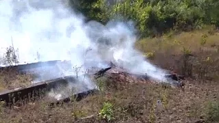 Украинская авиация нанесла ракетный удар по городу Антрацит