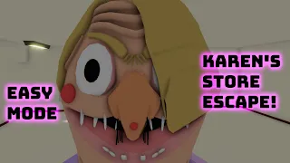 KAREN'S STORE ESCAPE! (Obby) (Easy Mode) - Roblox