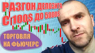 СТРАТЕГИЯ НА Binance ПО СТАКАНУ  /  РАЗГОН ДЕПОЗИТА С 100$ ДО 5000$ /  ФЬЮЧЕРСЫ/ BINANCE В 2022г.