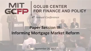 Paper Session III: Informing Mortgage Market Reform