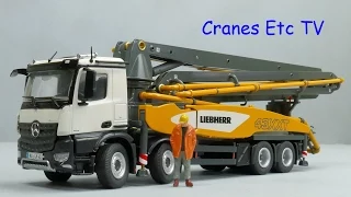 NZG Liebherr 43 R4 XXT Concrete Pump by Cranes Etc TV