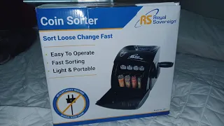 Unboxing Review: Royal Sovereign Coin Sorter