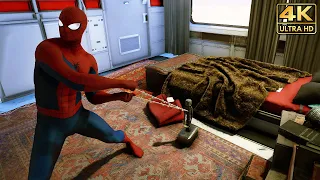 Marvel's AVENGERS - Spider-Man tries to lift Thor's Hammer @ 4K ✔