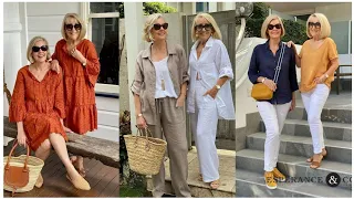 Comfortable Timeless Looks for All Elegant Ladies Over 40, 50-60-70