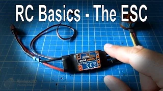 RC Basics - Understanding Electronic Speed Controllers (ESC)