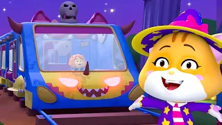 Spooky Train Song -  Halloween Music & Cartoon Videos for Children