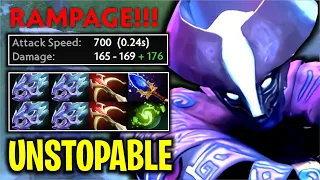 NO ONE CAN STOP HIM..!! 700 Attack Speed Spectre 4x Moon Shard 2x Daedalus by Goodwin 7.25 | Dota 2