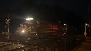 NS & CSX September Thursday Evening Railfanning at Spartanburg Featuring Lehigh Valley on 237