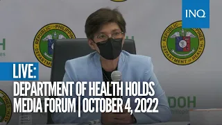 Department of Health holds media forum | October 4, 2022