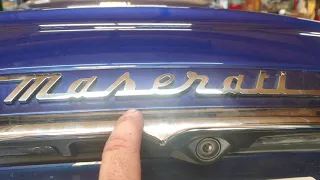 Maserati Ghibli rear camera issue