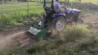 Farmtrac 26 + rotavátor