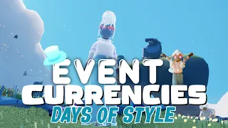 All Event Currencies Location - 6th of Oct - Days of Style | Sky children of the light | Noob Mode