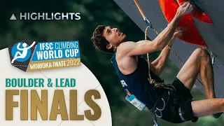 Men's Boulder & Lead final highlights || IFSC World Cup Morioka, Iwate 2022