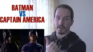 BATMAN VS CAPTAIN AMERICA - The Ultimate Fan Fights Episode 1 WINNERS REACTION & THOUGHTS