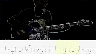 The Great Gig In The Sky — Pink Floyd — Bass cover with tabs (4k)
