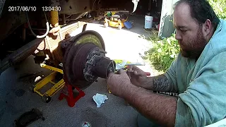Ford OBS wheel bearing replacement part 2 assembly 92-97