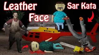 Leather Face Horror Story | Gulli Bulli And Sar Kata | Gulli Bulli | Make Joke Of Horror