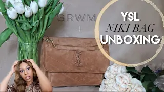 OMG I'm OBSESSED!! | YSL Review | Saint Laurent Niki Bag Medium Unboxing + Mod Shots | MRAINELLE