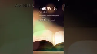 Bible Verse Of The Day - Psalms 103:19 #shorts #bible