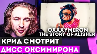 РЕАКЦИЯ КРИДА НА КЛИП OXXXYMIRON — THE STORY OF ALISHER (Morgenshtern RIP)