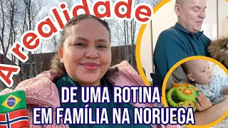 COMO REALMENTE É NOSSA ROTINA DA MANHA EM FAMÍLIA DEPOIS DE TERMOS UM BEBE NA NORUEGA