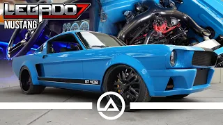 LOUD, Flared & Low '65 Mustang with 408 Stroker Making 600 hp...Legado 7 Fastback Ford