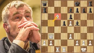 Ivanchuk Resigns in a Winning Position - But Who Wouldn't?!