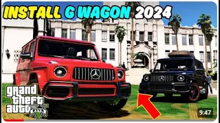 HOW TO INSTALL CARS IN GTA 5 | INSTALL MERCEDES G WAGON IN GTA 5 | GTA 5 Mods 2023 Hindi/Urdu