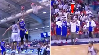 Magnolia bench goes Wild & Crazy after Aris Dionisio Shocking Poster Dunk!!