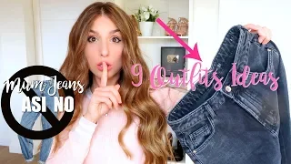 MuM JEANS 9 OUTFITS  ¿COMO  ESCOGER los que mejor te sientan?