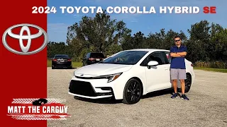 The Best Compact Sedan Of 2024? Toyota Corolla Hybrid Se Walkaround And Test Drive