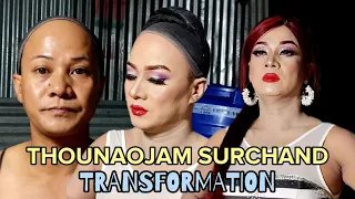 THOUNAOJAM SURCHAND // TRANSFORMATION // SHUMANG LILA ARTIST // @tangleioinam #makeup