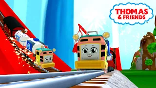 Thomas and Friends: Magic Tracks - Sandy & Nia Race In Big Bridge