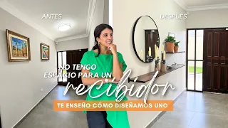 Decorando un Recibidor / Entrada Pequeña desde Cero:  Ideas e Inspiración