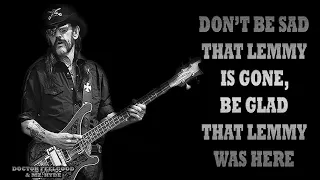 Remembering Ian Fraser "Lemmy" Kilmister