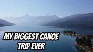 Dam To Dam - 130km Solo Canoe On Revelstoke Lake