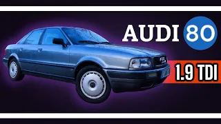 Audi 80 1.9 TDi: ASÍ ERAN LOS AUDI DE VERDAD