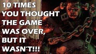 10 Times Game Devs Duped YOU Into Thinking The Game Was OVER, But It Wasn't