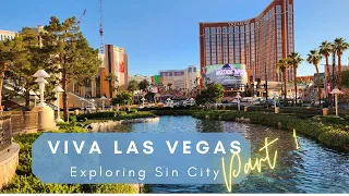 Viva Las Vegas! Exploring the Las Vegas strip, casinos, and food reviews. Part 1