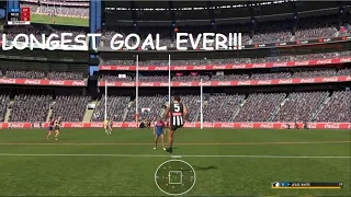 70M BOMB!!! Longest Goal Ever on AFL Evolution!!