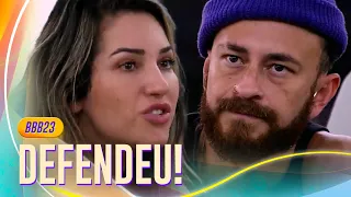 AMANDA DEFENDE RICARDO DE FRED, LARISSA E BRUNA GRIPHAO 👀 | BBB 23