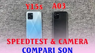 Galaxy A03 vs Vivo Y15s Speed Test, Đa Nhiệm Và So sánh camera!