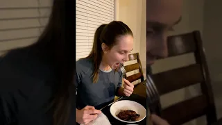 Vegetarian tries BBQ for the first time